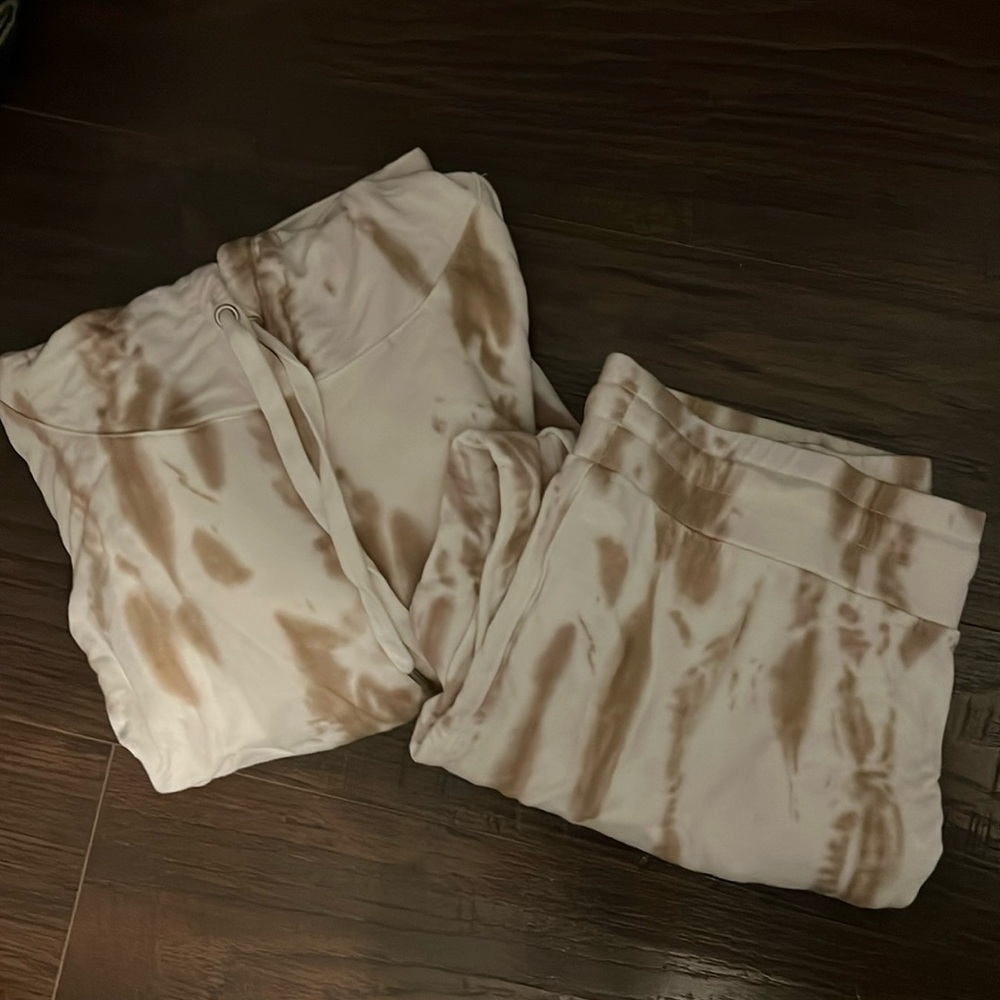 Tie Dye Hoodie and Jogger Set